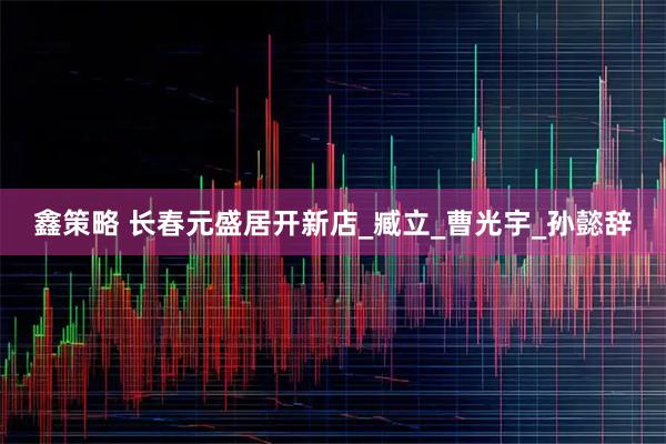 鑫策略 长春元盛居开新店_臧立_曹光宇_孙懿辞